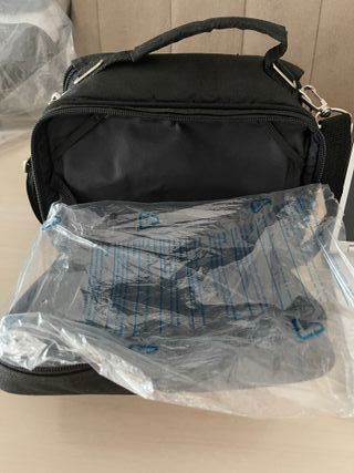 REPRODUCTOR DVD PANTALLA LCD PORTÁTIL BOLSA COLGAR