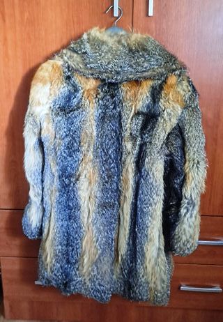 CHAQUETON PIEL AUTENTICA LOMOS DE ZORRO