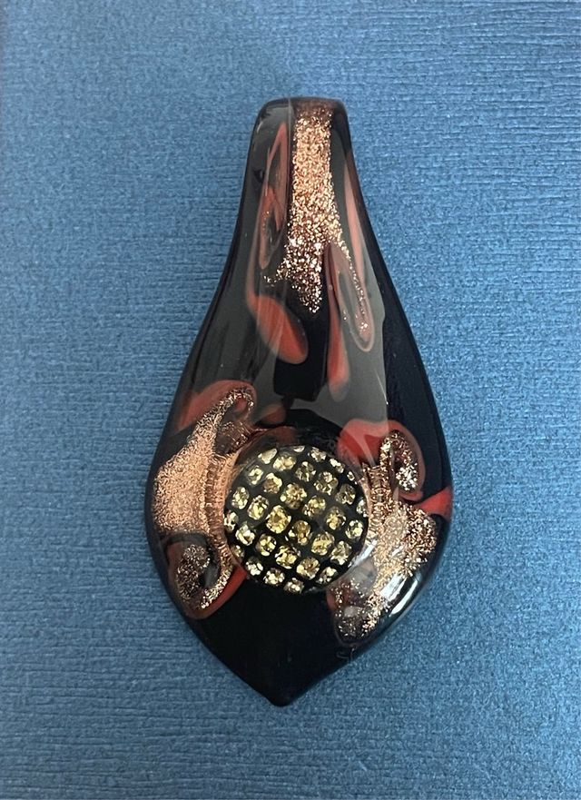 colgante cristal de murano