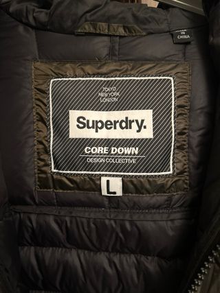 Chaqueta plumas Superdry