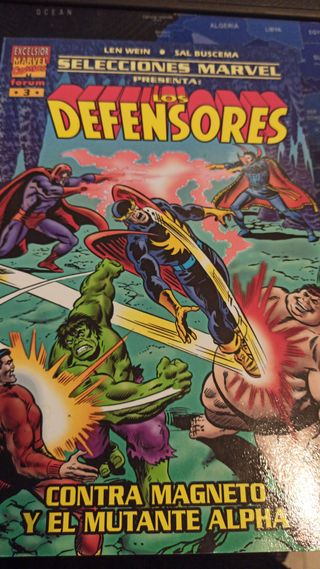 Cómic: Marcel Excelsior "Los defensores"