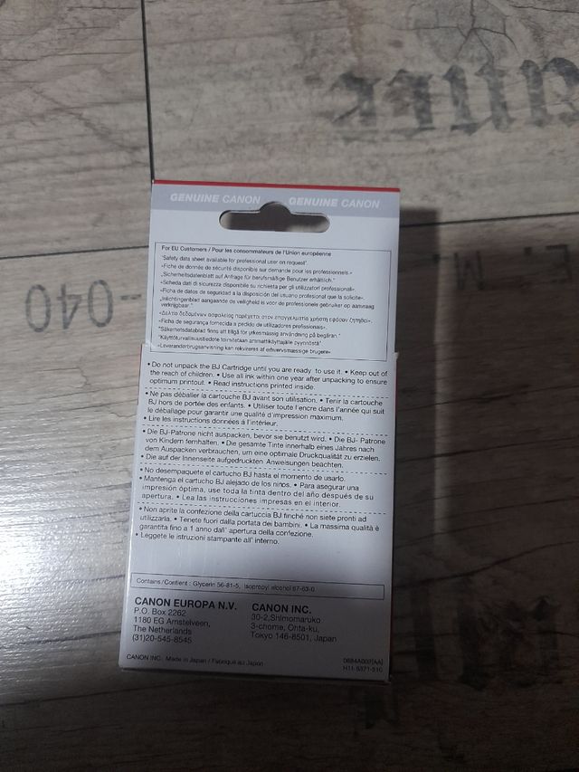 CARTUCCIA STAMPANTE CANON