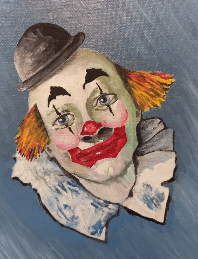 Cuadro pintado a mano