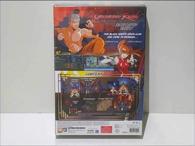 ¡NUEVO! Okinawa Rush Black Mantis - Switch