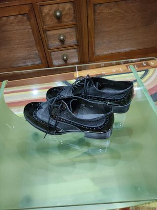 Zapatos con cordones tipo Oxford handmade Kénnebec