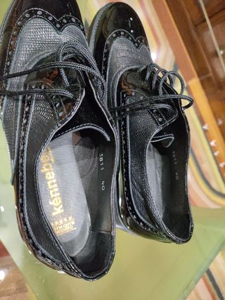 Zapatos con cordones tipo Oxford handmade Kénnebec