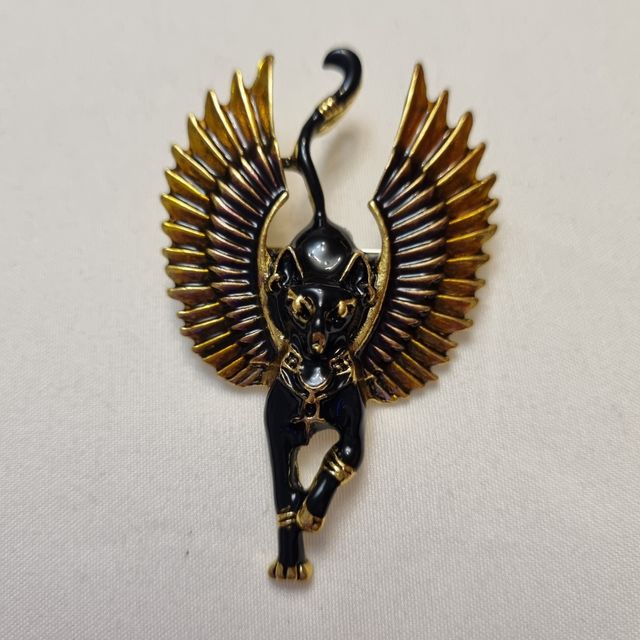 Broche Diosa Bastet egipcia Nuevo
