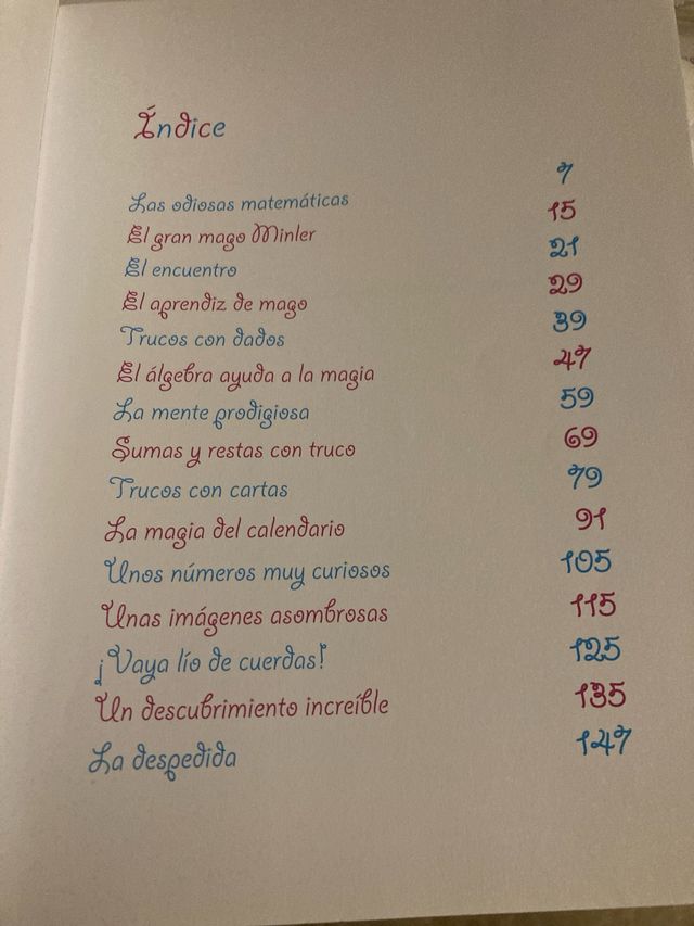 libro: Ernesto el aprendiz de matemago