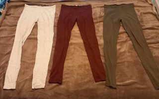VENTA CONJUNTA DE 3 LEGGING BERSHKA 