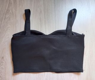 🖤 CropTop cruzado negro 🖤