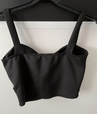 🖤 CropTop cruzado negro 🖤