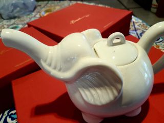 Teiera porcellana bianca