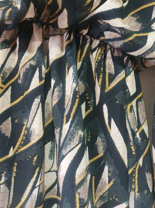 Vestido estampado estilo años 60