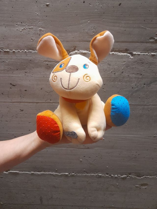 Peluche nuovo cagnolino Clementoni