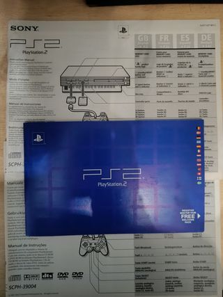 Manual instrucciones PS2 PlayStation