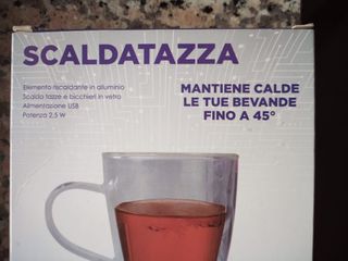 Scalda Tazza USB Scaldatazza Fragola Viola