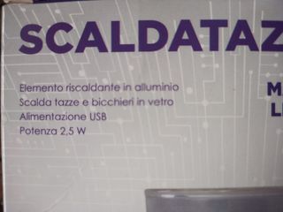 Scalda Tazza USB Scaldatazza Fragola Viola