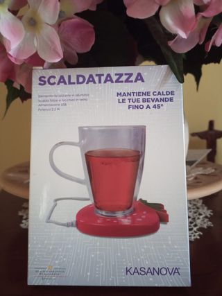Scalda Tazza USB Scaldatazza Fragola Viola