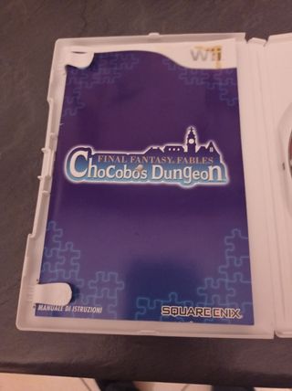 F.F.F chocobos dungeon Nintendo Wii