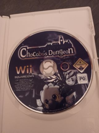 F.F.F chocobos dungeon Nintendo Wii