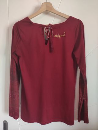 Camiseta desigual talla M