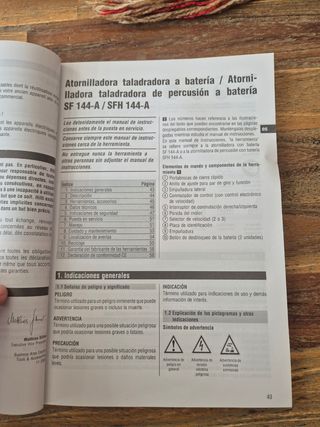 Taladro/Atornillador HILTI