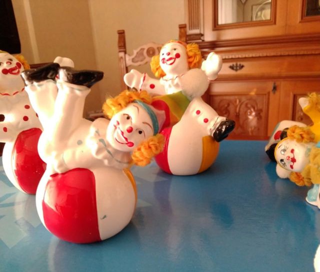 Clown in ceramica - vintage