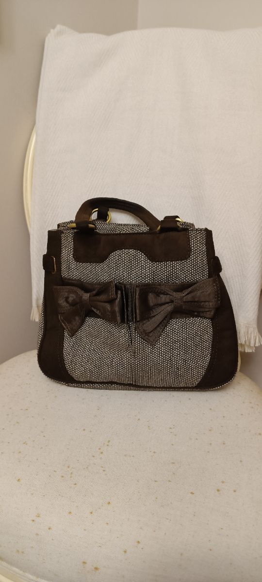 Bolso vintage de tela