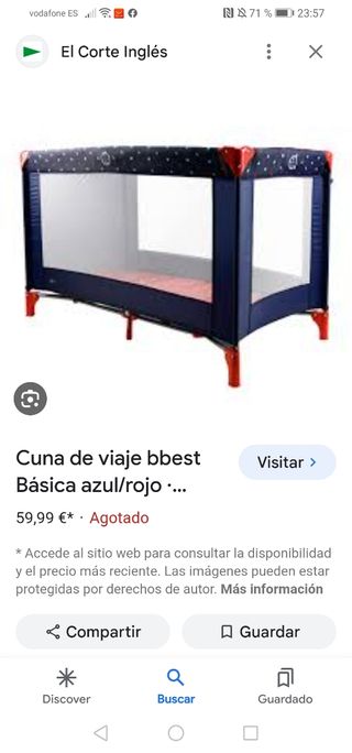 Cuna de viaje