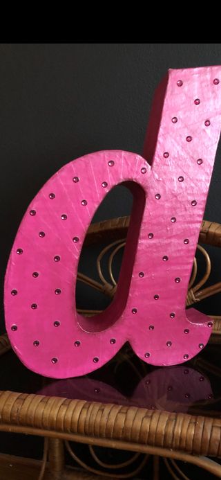 Lettera su cartapesta