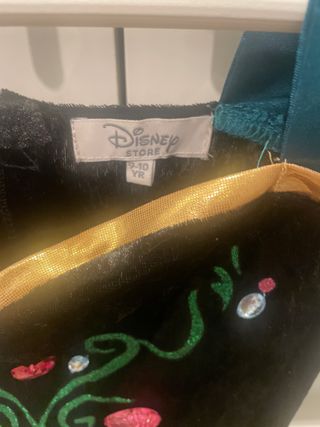 disfraz ana original disney store 9-10 años