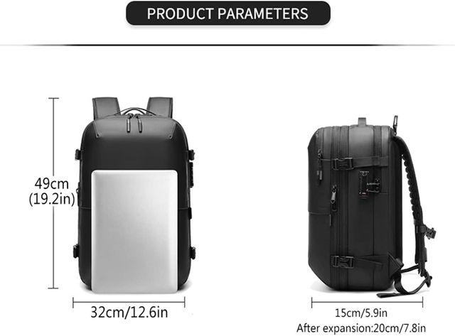 MOCHILA de VIAJE para CABINA con SISTEMA de VACÍO