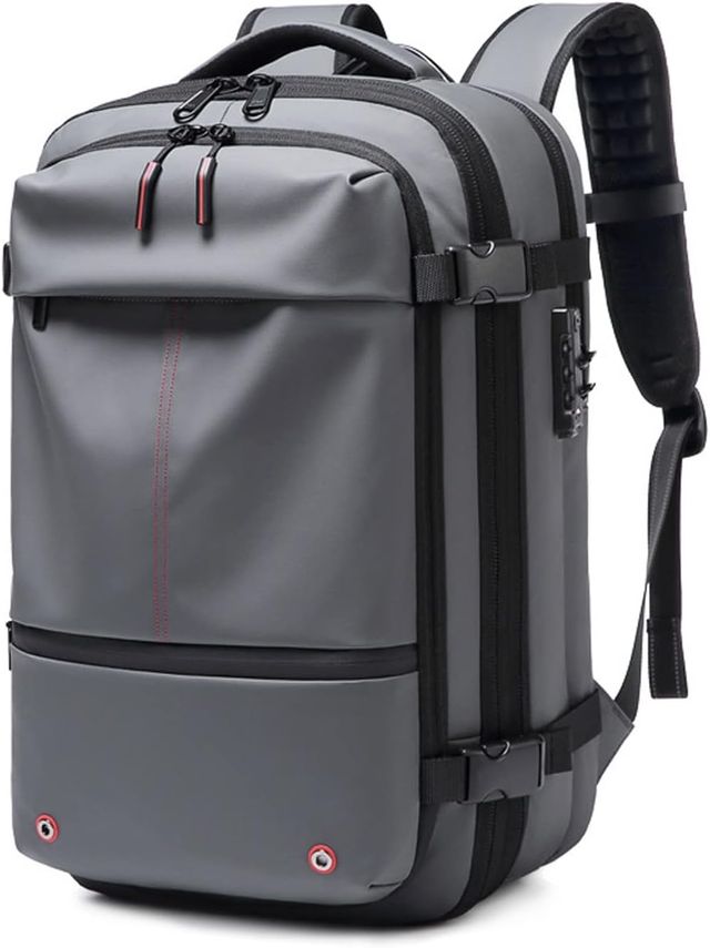 MOCHILA de VIAJE con SISTEMA de VACÍO. AMPLIABLE