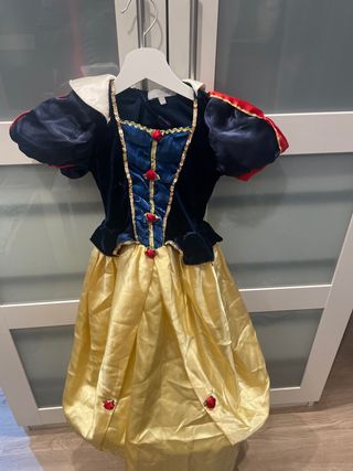 disfraz de Blancanieves original disney talla 5-6