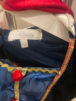 disfraz de Blancanieves original disney talla 5-6
