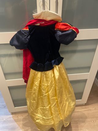 disfraz de Blancanieves original disney talla 5-6