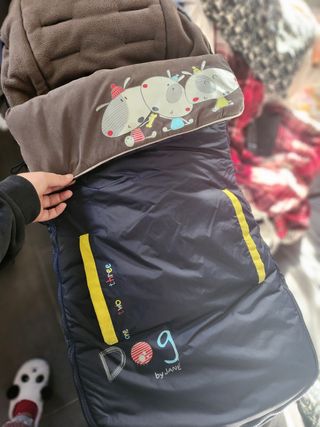 Sacco a pelo passeggino imbottito