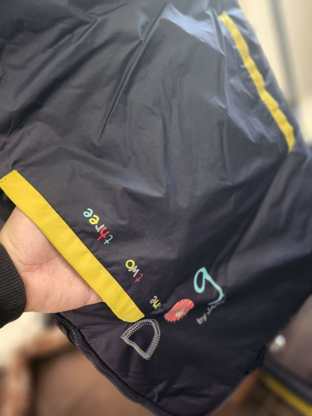 Sacco a pelo passeggino imbottito 