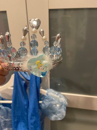 disfraz de cenicienta original disney 7-8