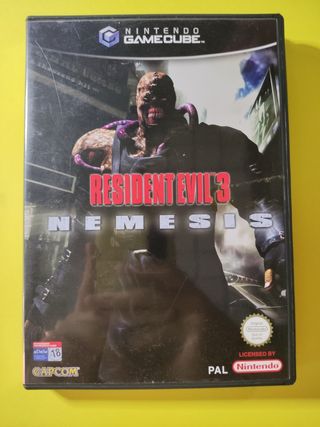 Resident Evil 3 Némesis PAL ESP Nintendo Gamecube