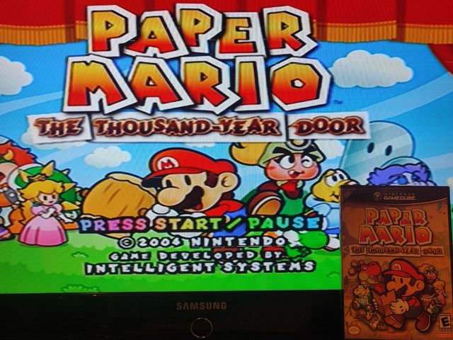 Paper Mario Gamecube NTSC