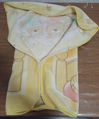 Manta-saco infantil.