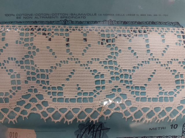 Merletto puro cotone