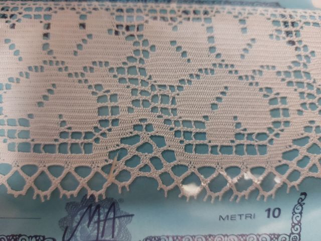 Merletto puro cotone