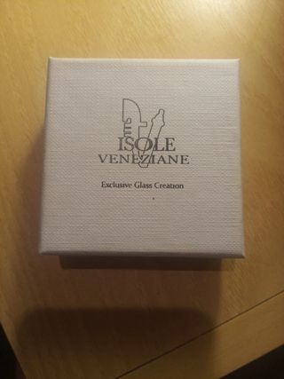 Collana con ciondolo vetro di Murano