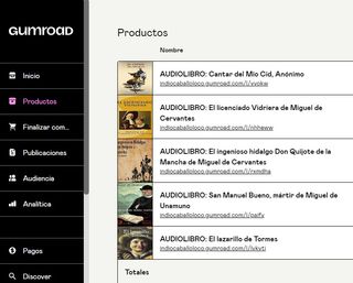 Audiolibros a 1 euro.