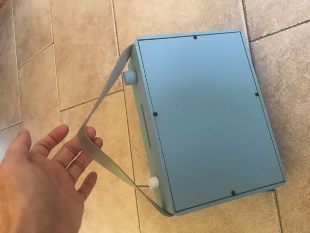 Radio / hucha de madera