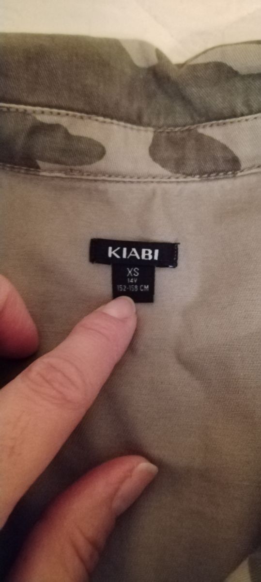 Chaqueta militar talla xs