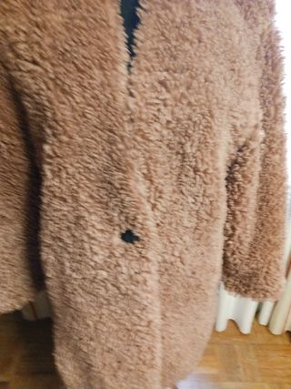 Abrigo de ZARA de borreguito