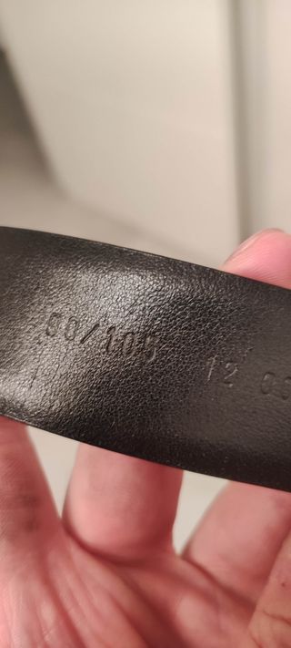 Cintura uomo nuova in vera pelle Ferrè